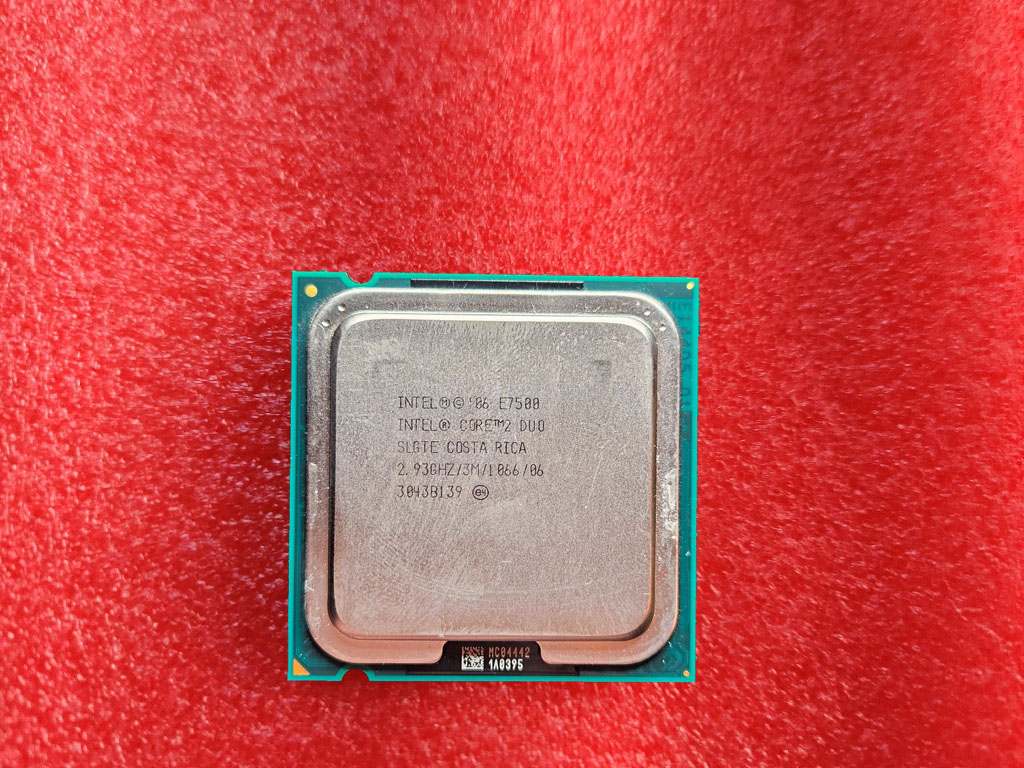 Intel Core 2 Duo E7500